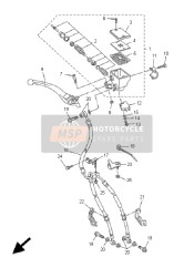Maître-cylindre avant