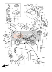 2D18591AA000, Bloc De Control, Yamaha, 1