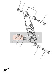 Suspensión trasera