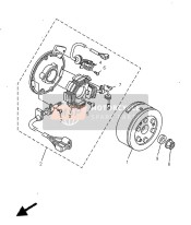 4AV814030100, Stator Comp., Yamaha, 0