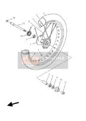 Roue avant