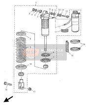 90109104G700, Boulon, Yamaha, 0