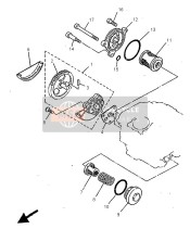 15A134470100, Cover, Oil Element, Yamaha, 1