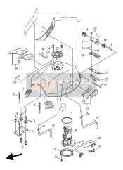 1CA215680100, Label, Warning, Yamaha, 3