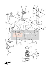 20SWK24101P3, Fuel Tank Comp., Yamaha, 0