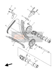 901050700600, Bolt, Flange, Yamaha, 1