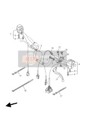 3D9H39731100, Sw.Handle 3, Yamaha, 0