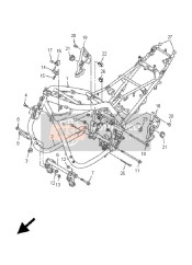 913171002500, Bolt,  Socket, Yamaha, 3