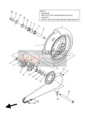 Roue arrière