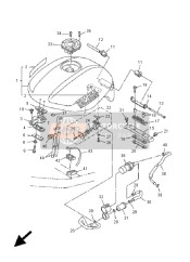 5LV241831000, Damper, Locating 3, Yamaha, 0