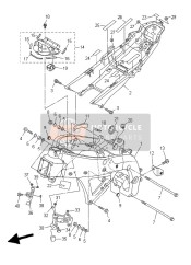 13S211101000, Frame Compl., Yamaha, 0