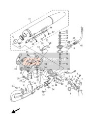 1D7146020100, Exhaust Pipe Comp., Yamaha, 0