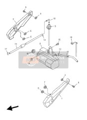 90467080A100, Clip, Yamaha, 1