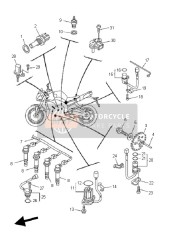 39P823090000, Fil,  Secondaire, Yamaha, 0