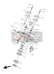 3C3233190000, Holder, Cable 2, Yamaha, 1