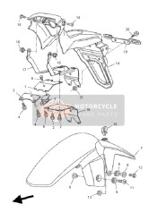 5YKF16480000, Collar, Yamaha, 2