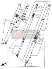 Fourche avant