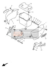 2GV211710000, Kasten, Yamaha, 2