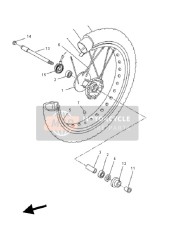 Roue avant