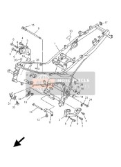 4KB212680000, Guarnizione, Yamaha, 2