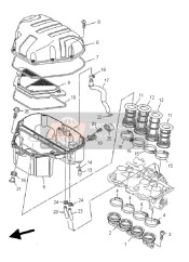 901100623300, Boulon,  Tete Hexagon, Yamaha, 0