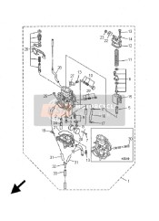 3ET141530100, Scheibe, Hauptduse, Yamaha, 0