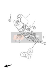 56PF22100000, Shock Absorber Ass, Yamaha, 0