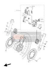 56PF580U0000, Caliper Assy (Righ, Yamaha, 0