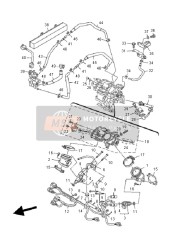 1D7135480000, Hose,  Air 4, Yamaha, 2