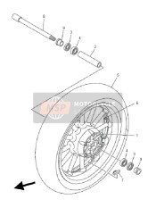 Roue avant