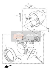 5S78433000P1, Gruppo Corpo Proiettore, Yamaha, 0