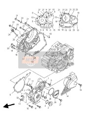 44CE54210000, Cover, Crankcase 2, Yamaha, 0