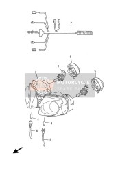 5FL843140000, Ampoule,  Phare, Yamaha, 0