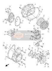 2D21541E0000, Stay,  Cover, Yamaha, 0