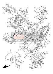 2C0216290100, Afscherming, Modder, Yamaha, 5