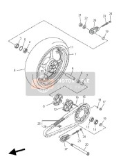 Ruota posteriore