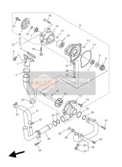 4C8124501000, Axe De Rotor, Yamaha, 0