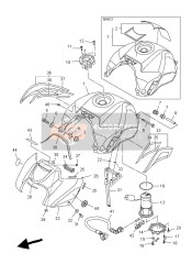 39PW24100104, Fuel Tank Comp., Yamaha, 0