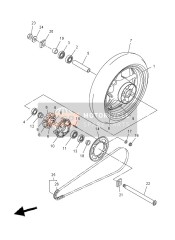 Roue arrière