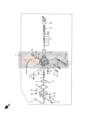 978850600800, Vis,  Tete Tronconiqu, Yamaha, 2