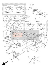 1CW283922000, Graphique,  De Carena, Yamaha, 0