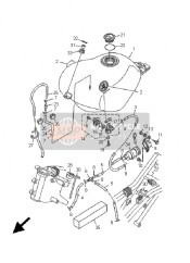 4NK139070100, Fuel Pump Comp., Yamaha, 0