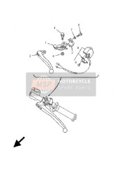 5F6829110000, Holder, Lever 1, Yamaha, 0