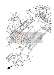 23P2151100P5, Garde Boue Av, Yamaha, 0