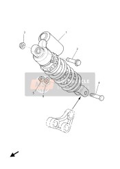 56PF22101000, Gruppo Ammortizzatore, Yamaha, 0