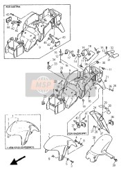 4FM283720000, Amortisseur, Yamaha, 0