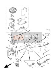 1XBW82500100, Main Sw. Immobilizer Kit, Yamaha, 0