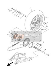 1RC2537W0100, Bracket 1, Yamaha, 2