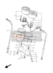 1JK835410000, Dampfer, Yamaha, 2