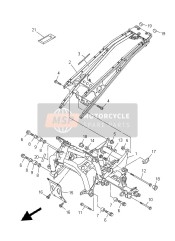 901051007500, Boulon,  Avec Rondell, Yamaha, 0